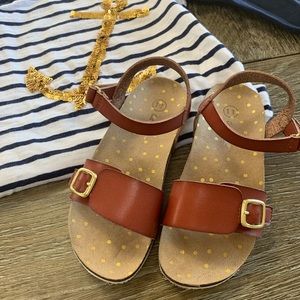 Girls Size 11 Cat & Jack Brown Sandals